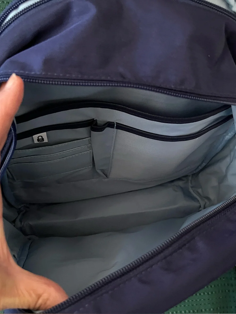 Baggallini Backpack- NWT Color: Navy Blue